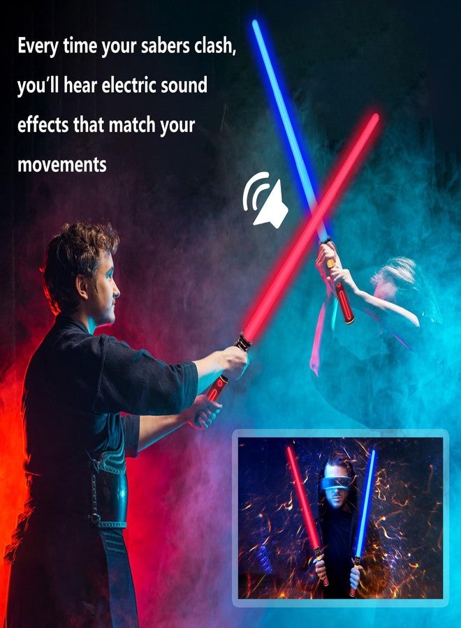 YOFOTHS Light Up Sabers, 3 Packs Light Sword for Kids with FX Sound, Expandable Light Up Saber for Cosplay Halloween Dress Up Parties Birthday Christmas (Red.Green.Blue) - Image 4